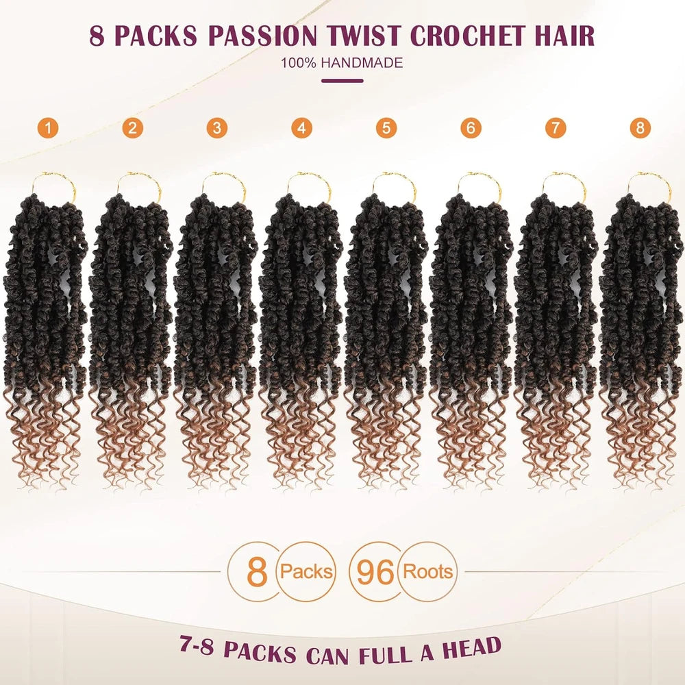 Pre-Looped Passion Twist Crochet Hair