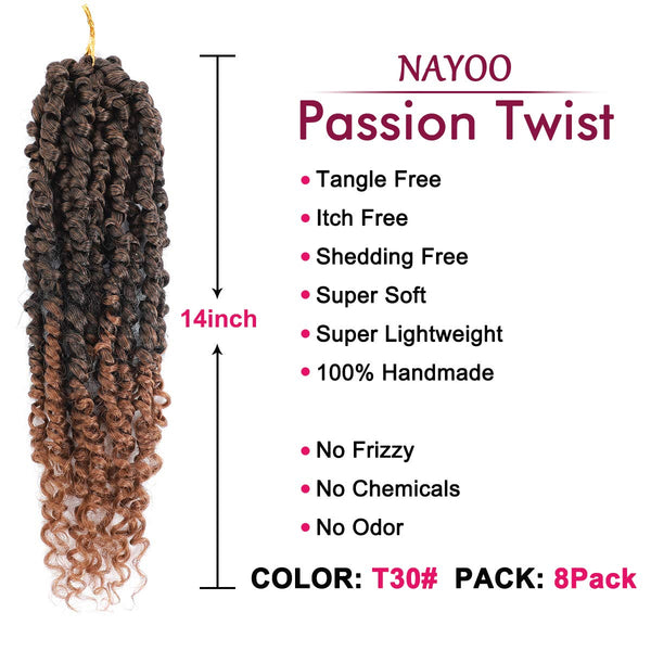 Easy Passion Twist Crochet Hair