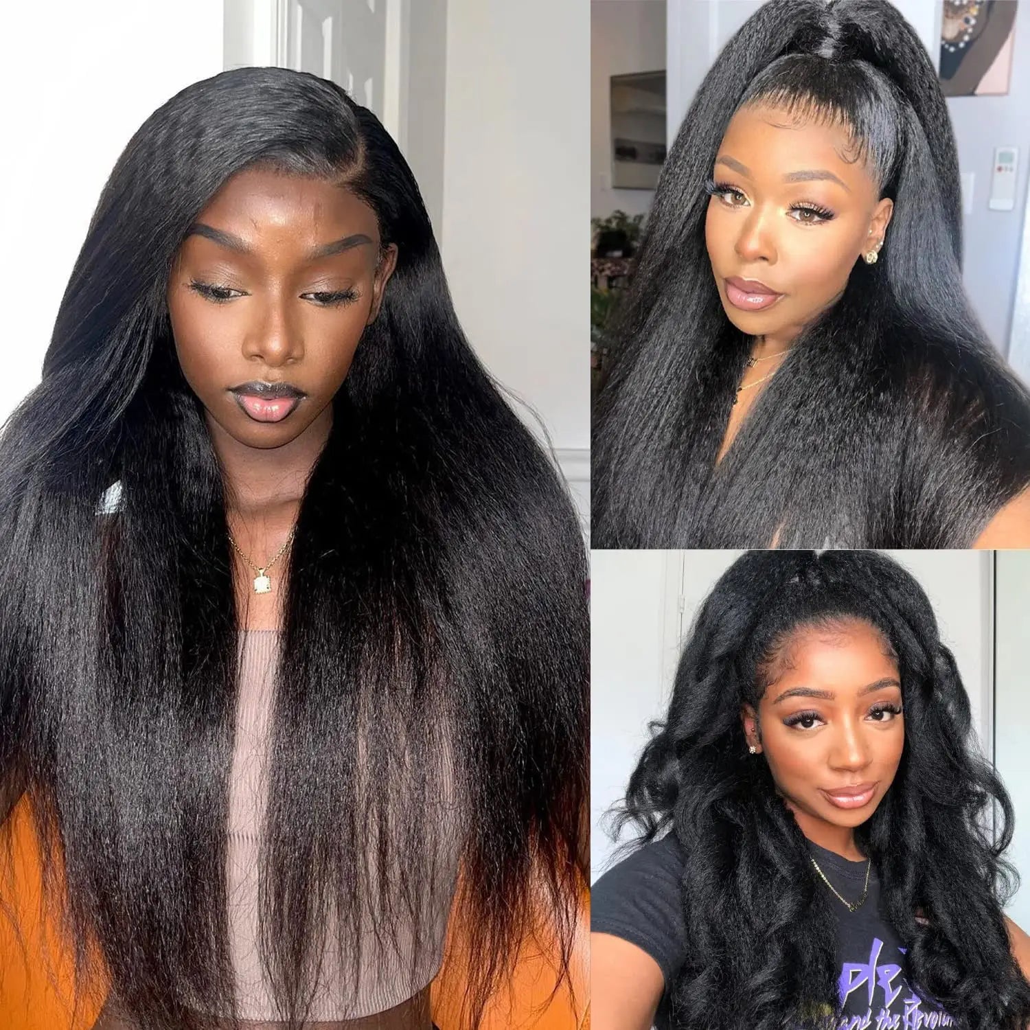Factory Wholesale Pre-Plucked Loose Deep Wave HD Transparent Lace Front Wigs Wear and Go Glueless Human Hair Wigs With Baby Hair