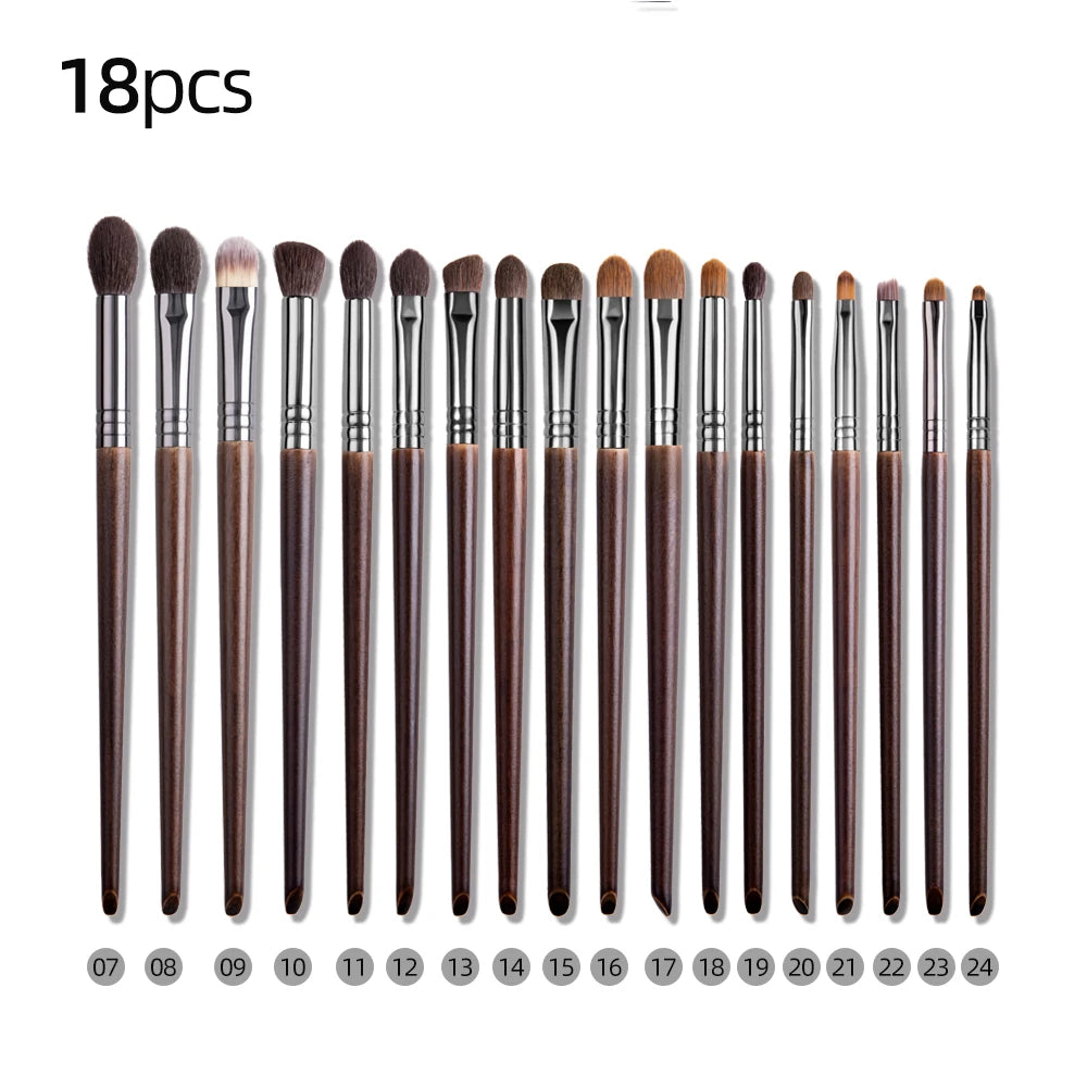 OVW Makeup brushes set professional Goat Hair Makeup Brushes Set Eye Shadow Blending Eyeliner Eyelash Eyebrow Brush For Makeup