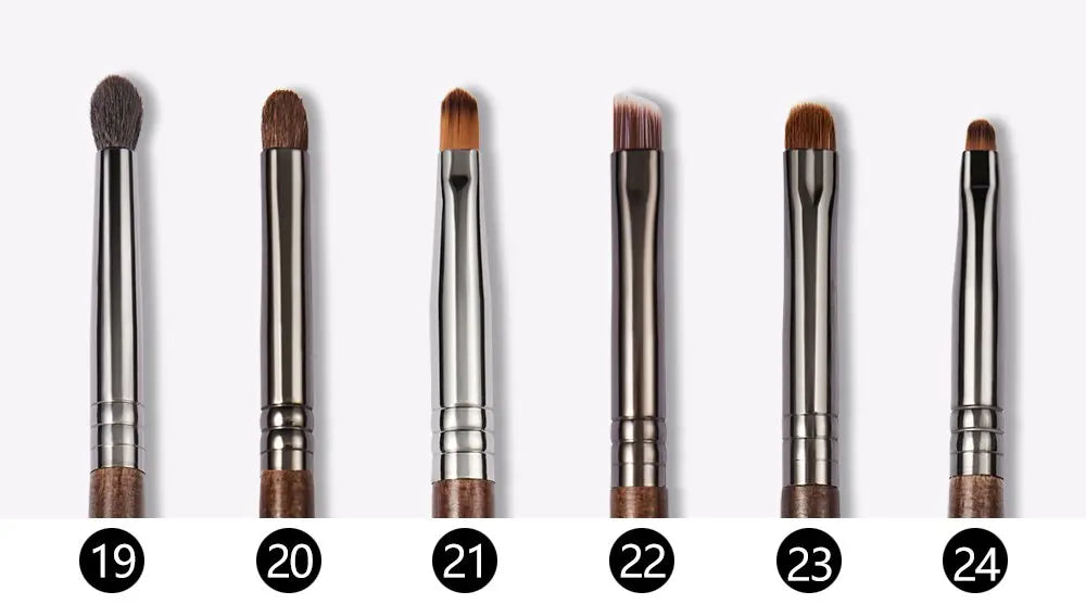 OVW Makeup brushes set professional Goat Hair Makeup Brushes Set Eye Shadow Blending Eyeliner Eyelash Eyebrow Brush For Makeup