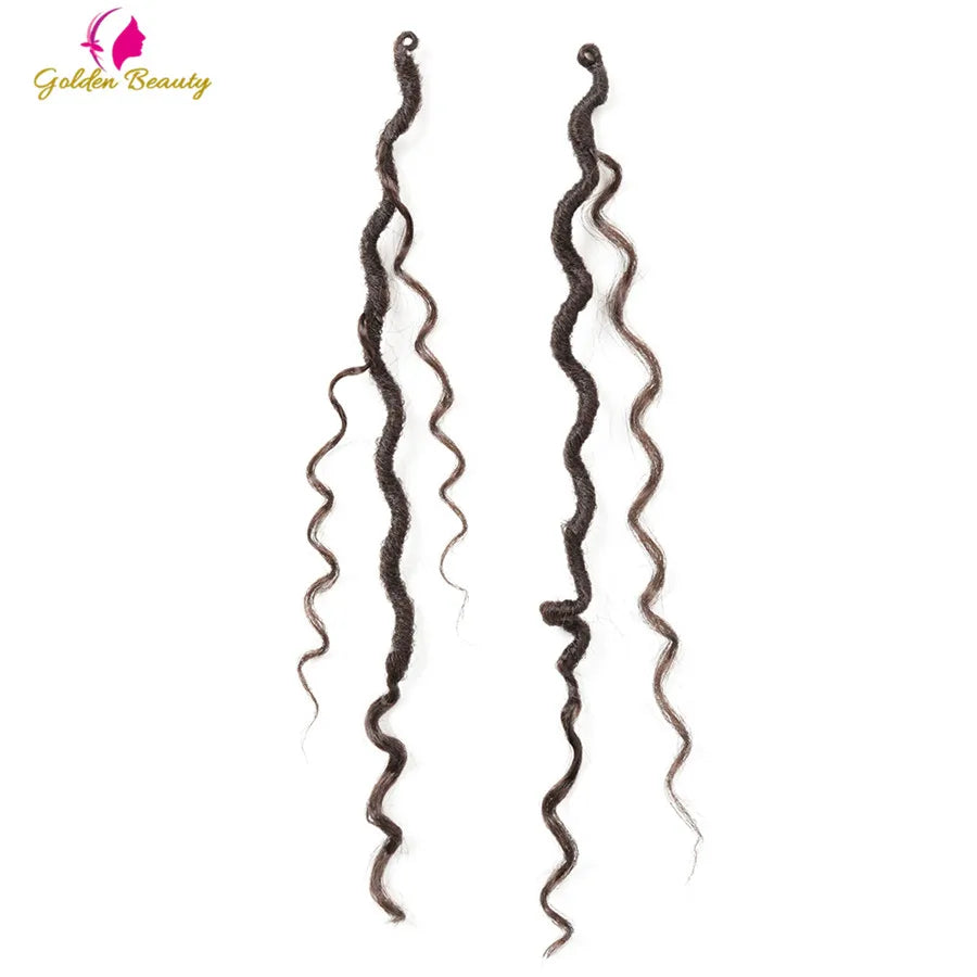 Goddess Locs Synthetic Crochet Hair river locs crochet hair  Locks Crochet hair faux locs fulcrum 14inch 18inch Beauty