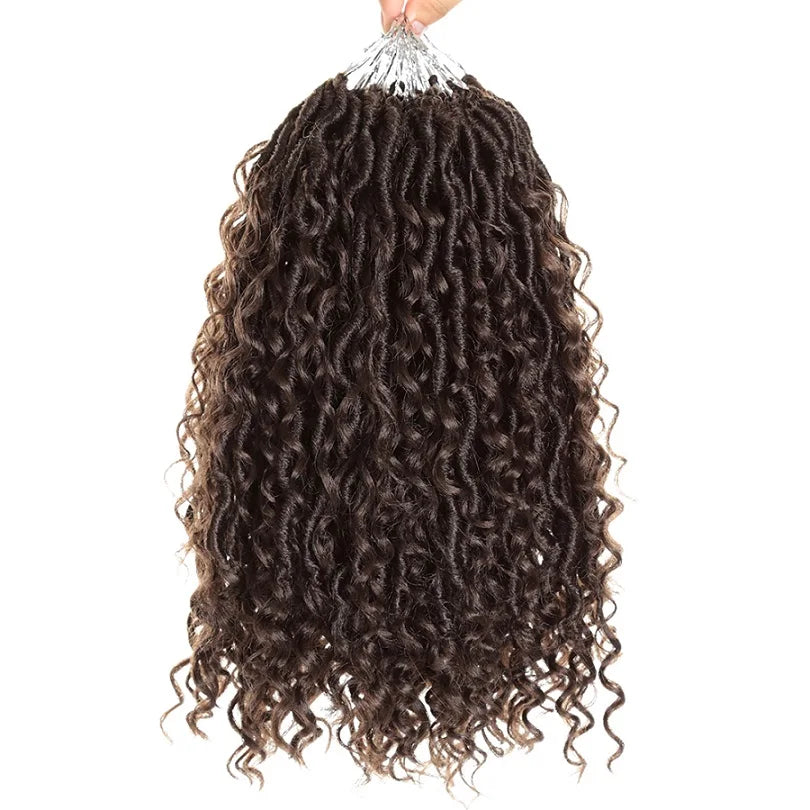 Goddess Locs Synthetic Crochet Hair river locs crochet hair  Locks Crochet hair faux locs fulcrum 14inch 18inch Beauty