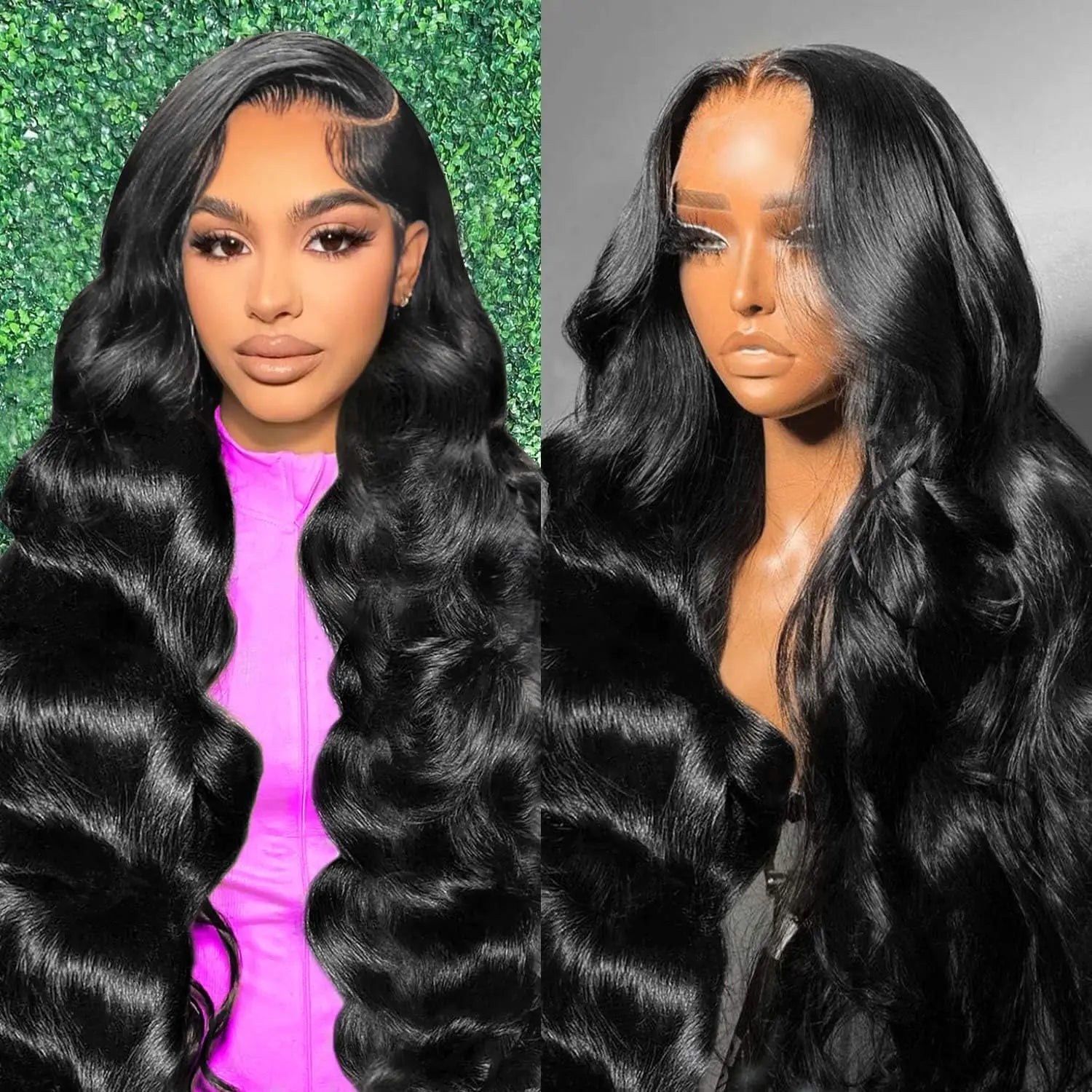 Factory Wholesale Pre-Plucked Loose Deep Wave HD Transparent Lace Front Wigs Wear and Go Glueless Human Hair Wigs With Baby Hair