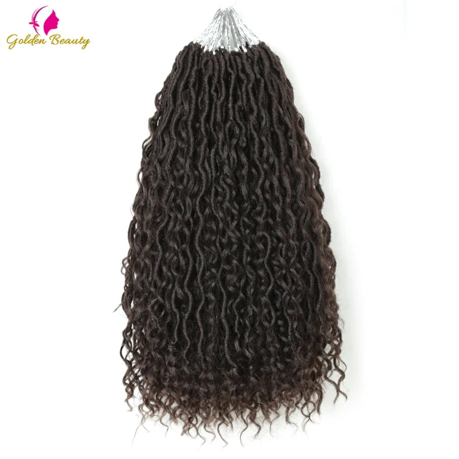 Goddess Locs Synthetic Crochet Hair river locs crochet hair  Locks Crochet hair faux locs fulcrum 14inch 18inch Beauty