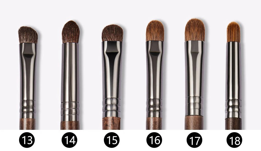 OVW Makeup brushes set professional Goat Hair Makeup Brushes Set Eye Shadow Blending Eyeliner Eyelash Eyebrow Brush For Makeup