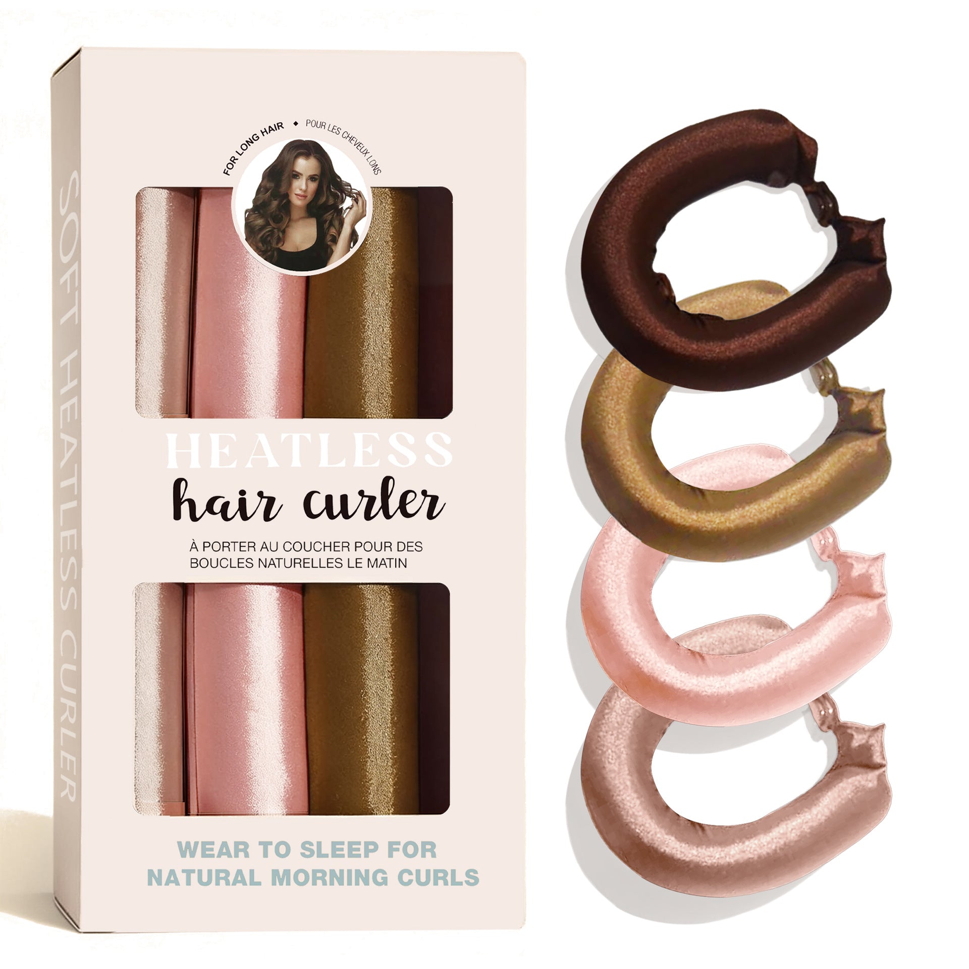 Heatless Hair Curlers