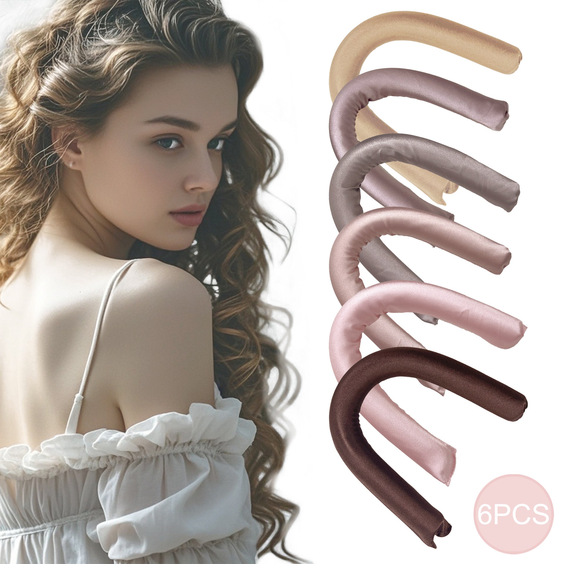Heatless Hair Curlers