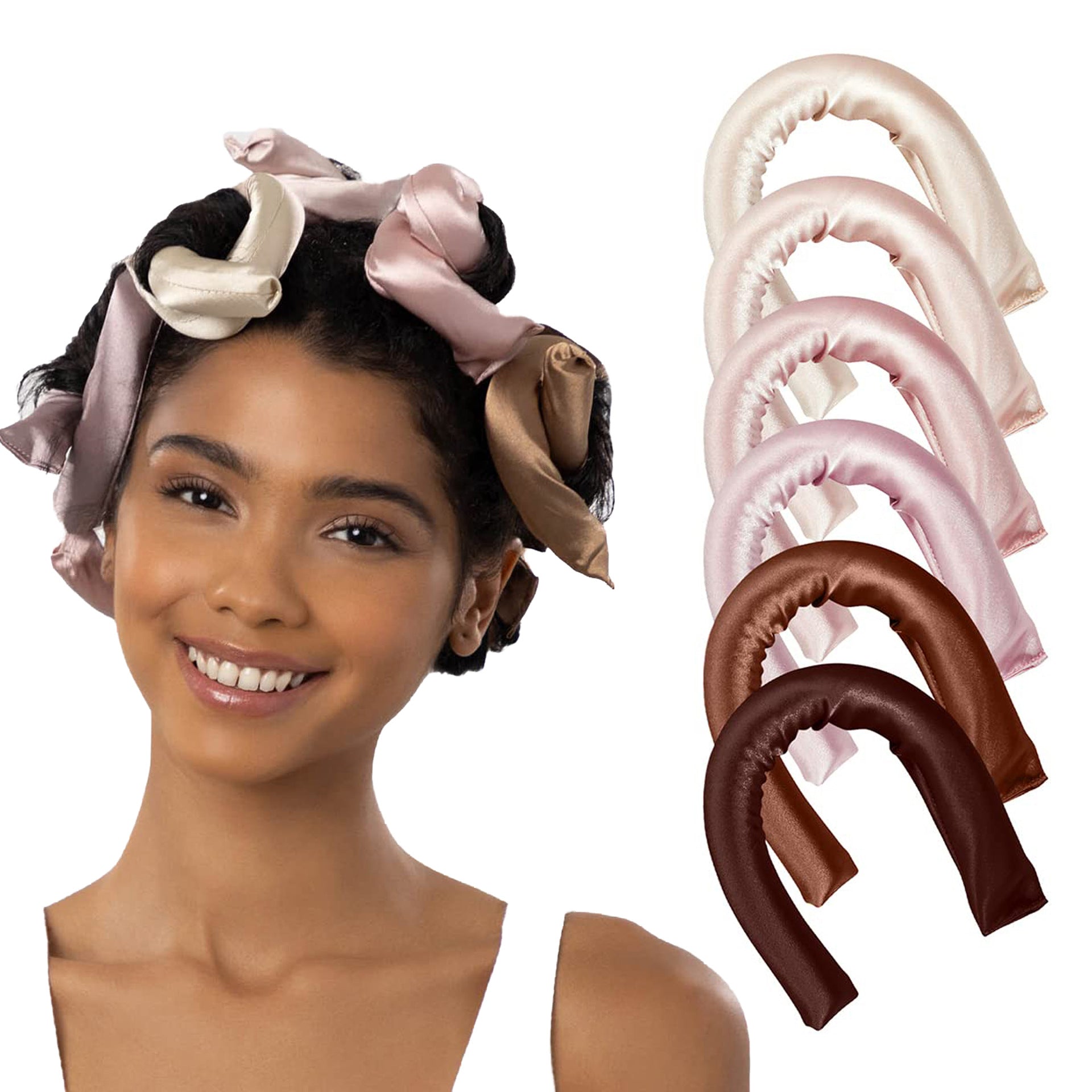 Heatless Hair Curlers