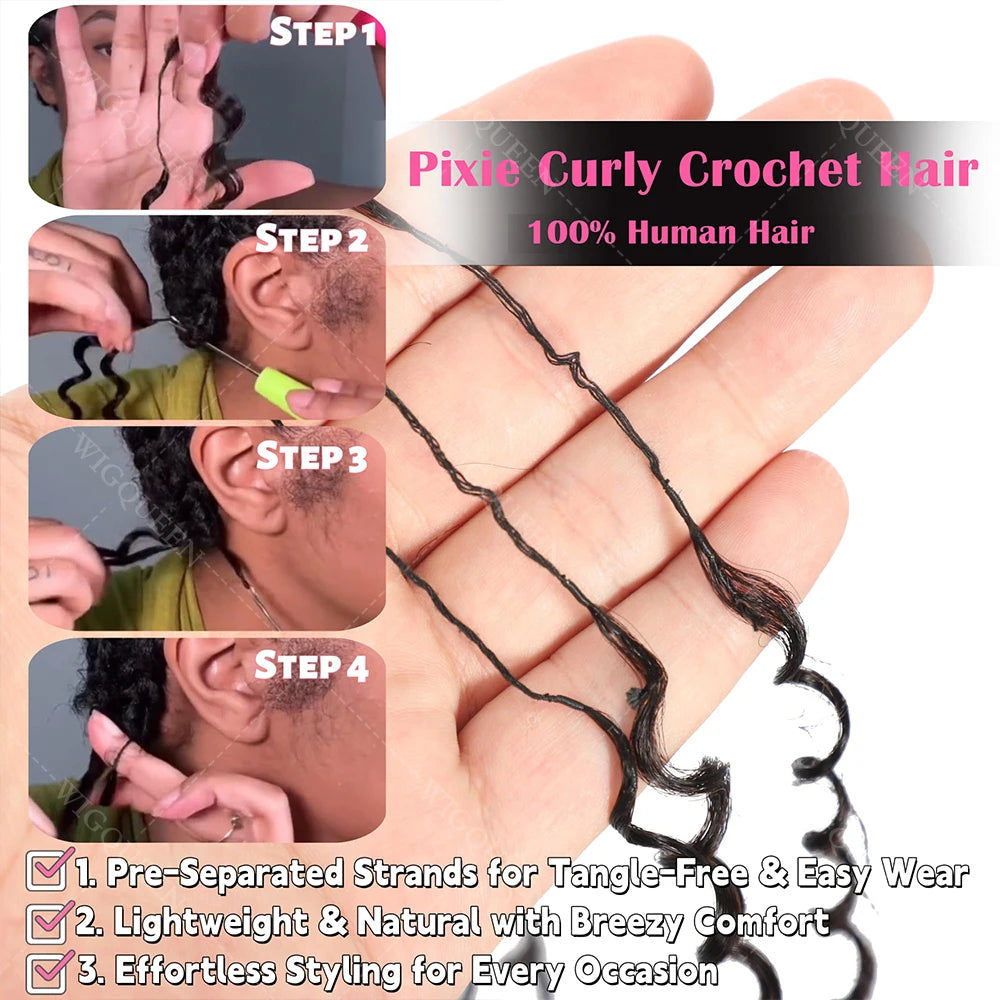 12A Honey Blonde Reusable Small Spirals Curly Crochet Hair For Braid #27 Afro Kinky Curly Feather Crochet Human Hair Extensions