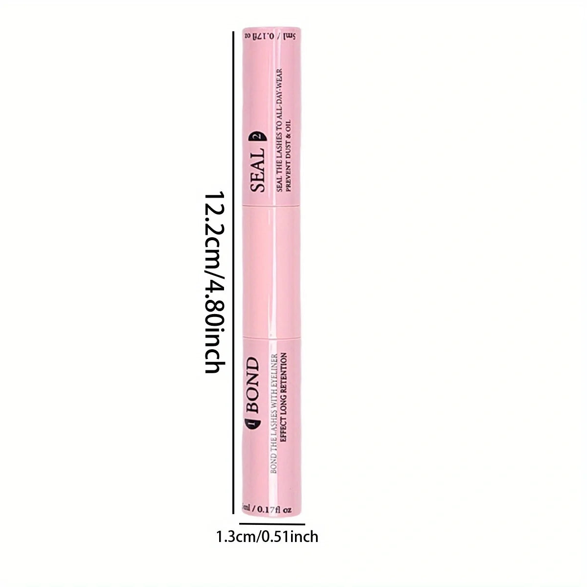 3 Pieces of Adhesive and Sealing Eyelash Glue 2-in-1, Suitable for DIY Group Eyelashes, Household False Eyelash Makeup Tool