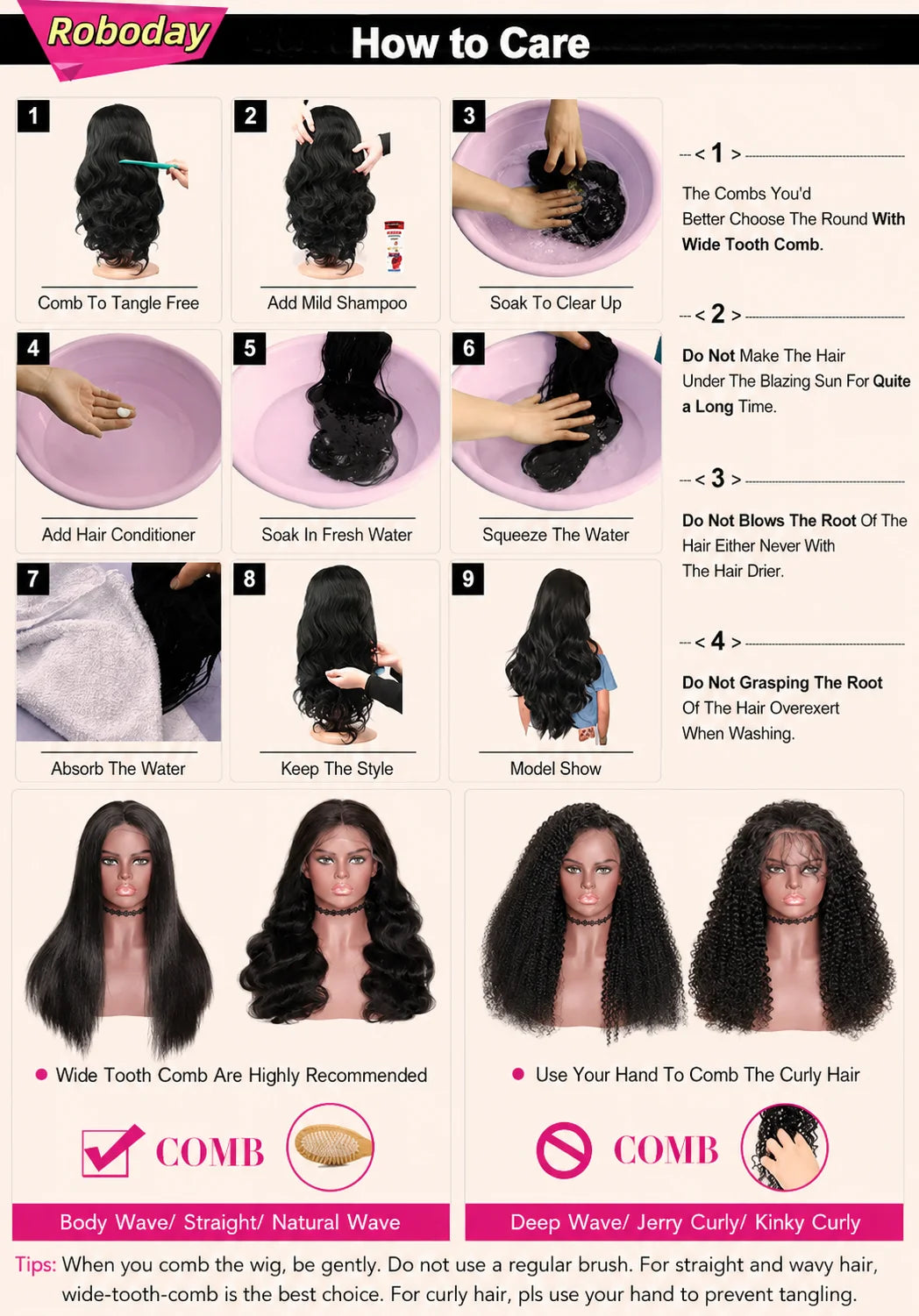 Wear and Go 5x5 HD Lace Closure Wigs Human Hair Glueless Wigs Human Hair Pre Plucked Pre Cut 200 Density Straight Human Hair Wig for Beginners with Baby Hair Natural Black