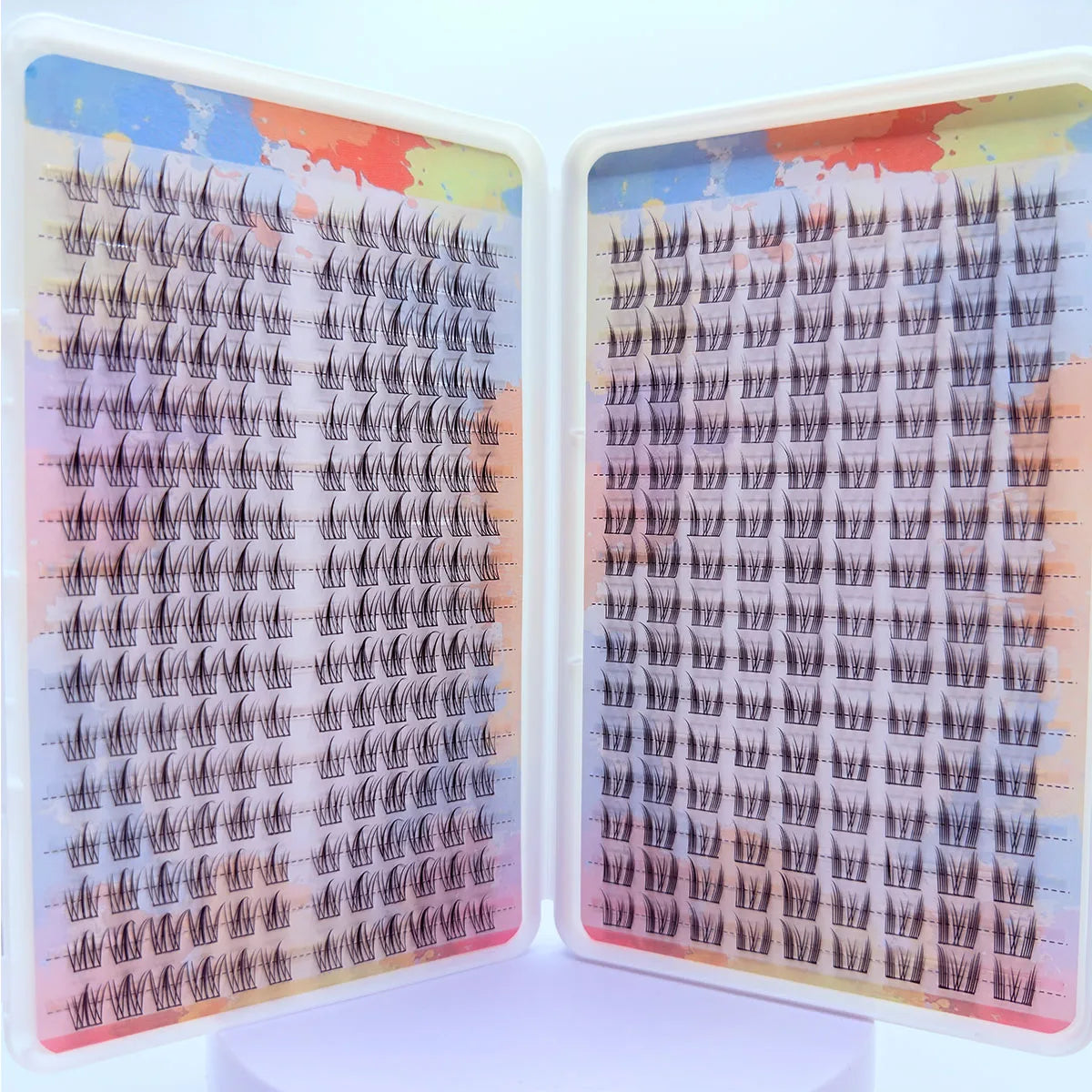 Large Capacity 384 pcs  False Eyelashes Extension Lash Cluster For Beauty