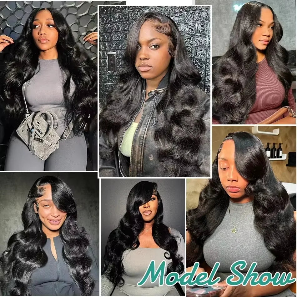 250% Density 30 Inch Body Wave 13x4 13x6 HD Lace Frontal Human Hair Wig For Women Burmese Glueless Front Wig Pre Pluck