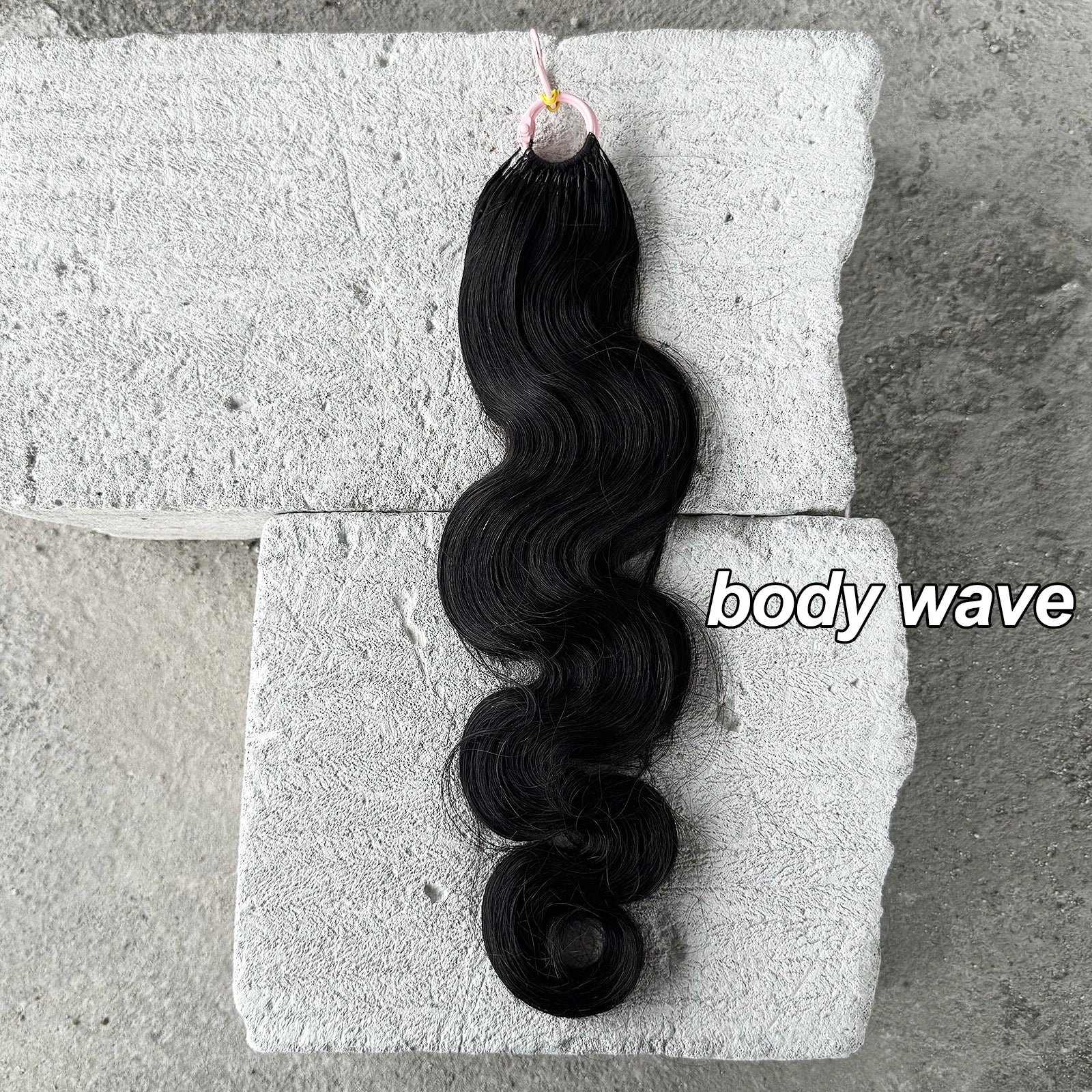 Feather Crochet Human Hair Pre-Separated Curly Bulk Hair for Braiding Human Hair Knotless Crochet Hair Extensions 14-18inch