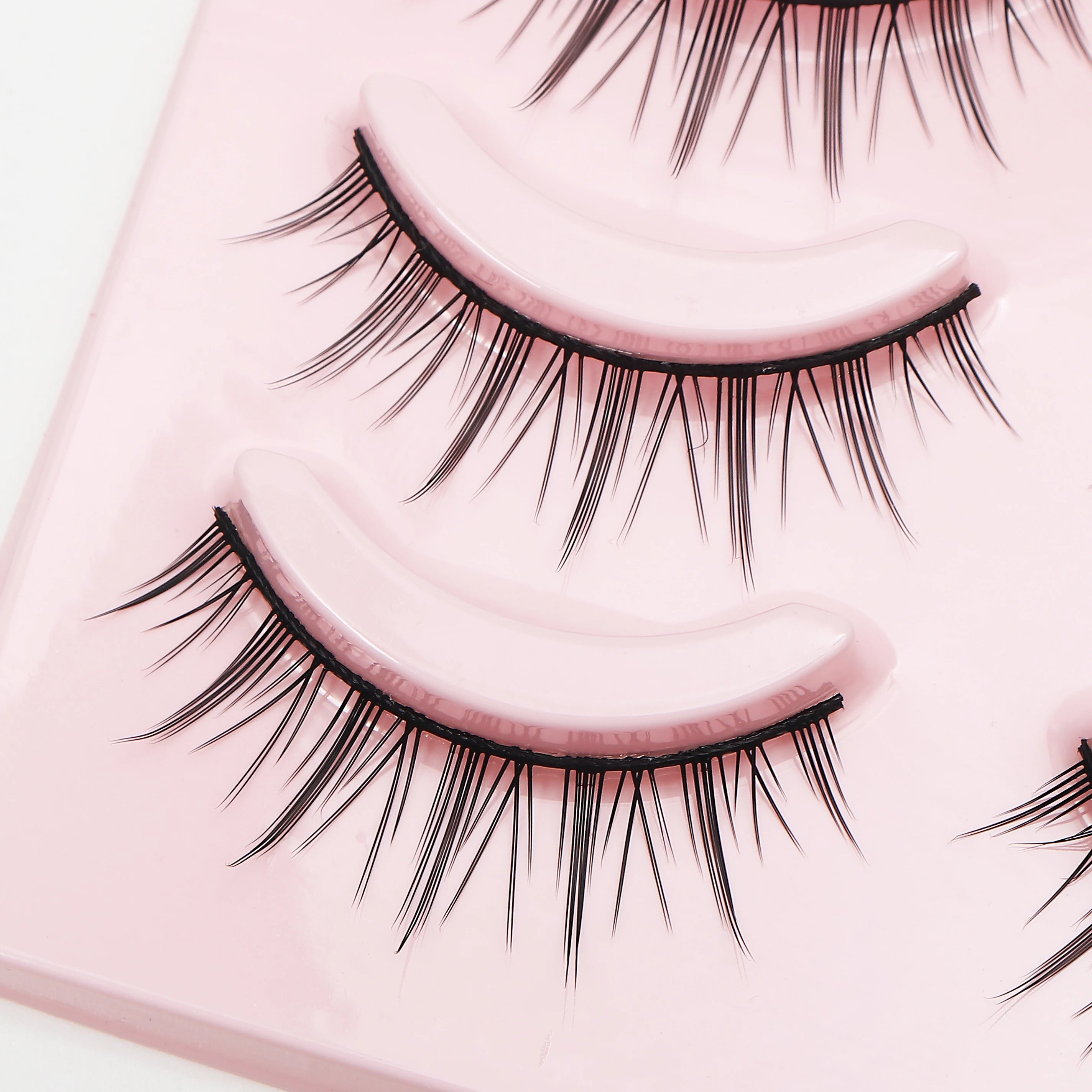 New 5 Pairs Manga Lashe Soft Natural Eyelashes Thick False Eyelashes Demon Eyelashes Daily Dating Makeup Eyelashes Lashes Wispy