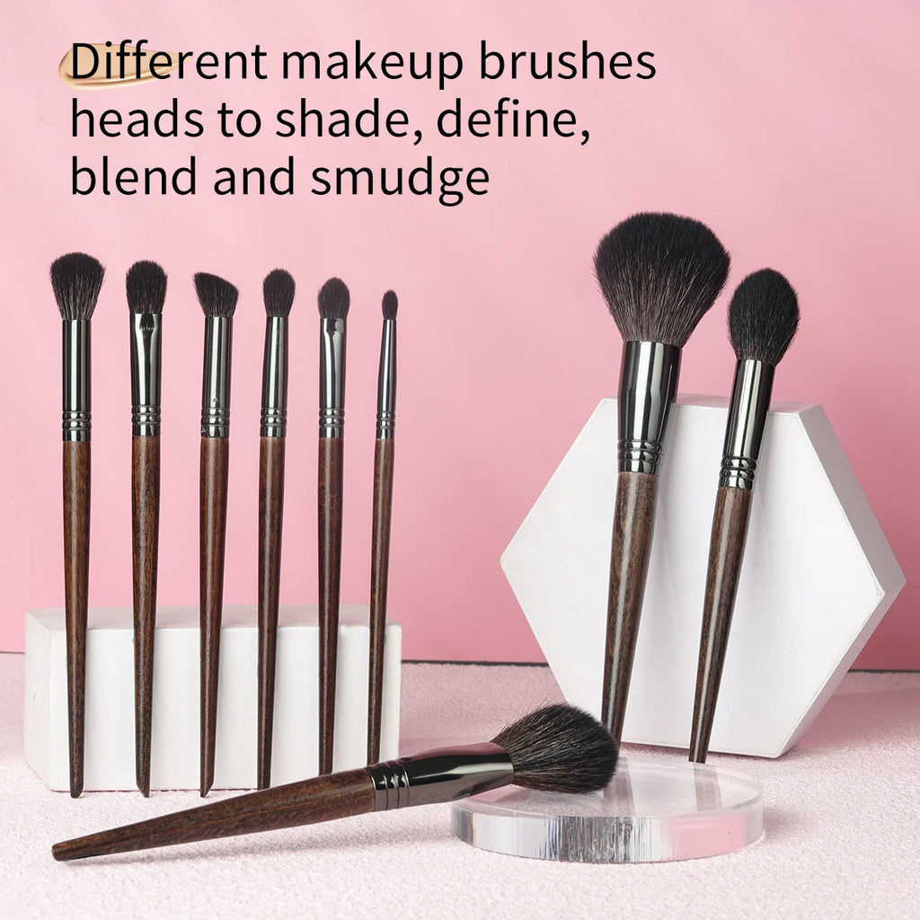 OVW Makeup brushes set professional Goat Hair Makeup Brushes Set Eye Shadow Blending Eyeliner Eyelash Eyebrow Brush For Makeup