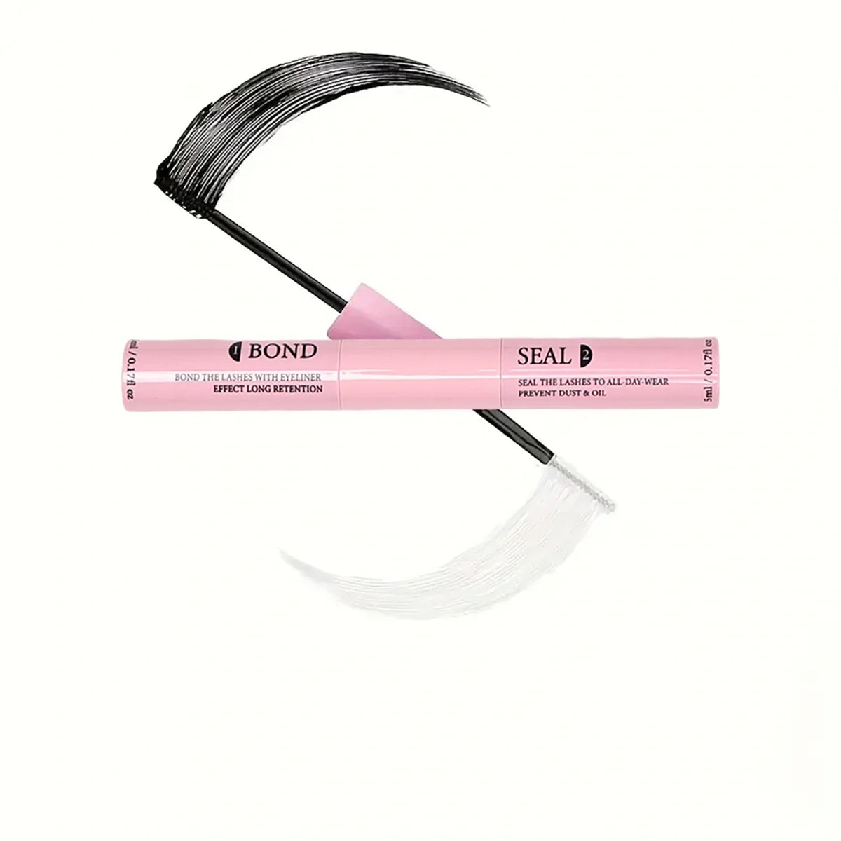 3 Pieces of Adhesive and Sealing Eyelash Glue 2-in-1, Suitable for DIY Group Eyelashes, Household False Eyelash Makeup Tool