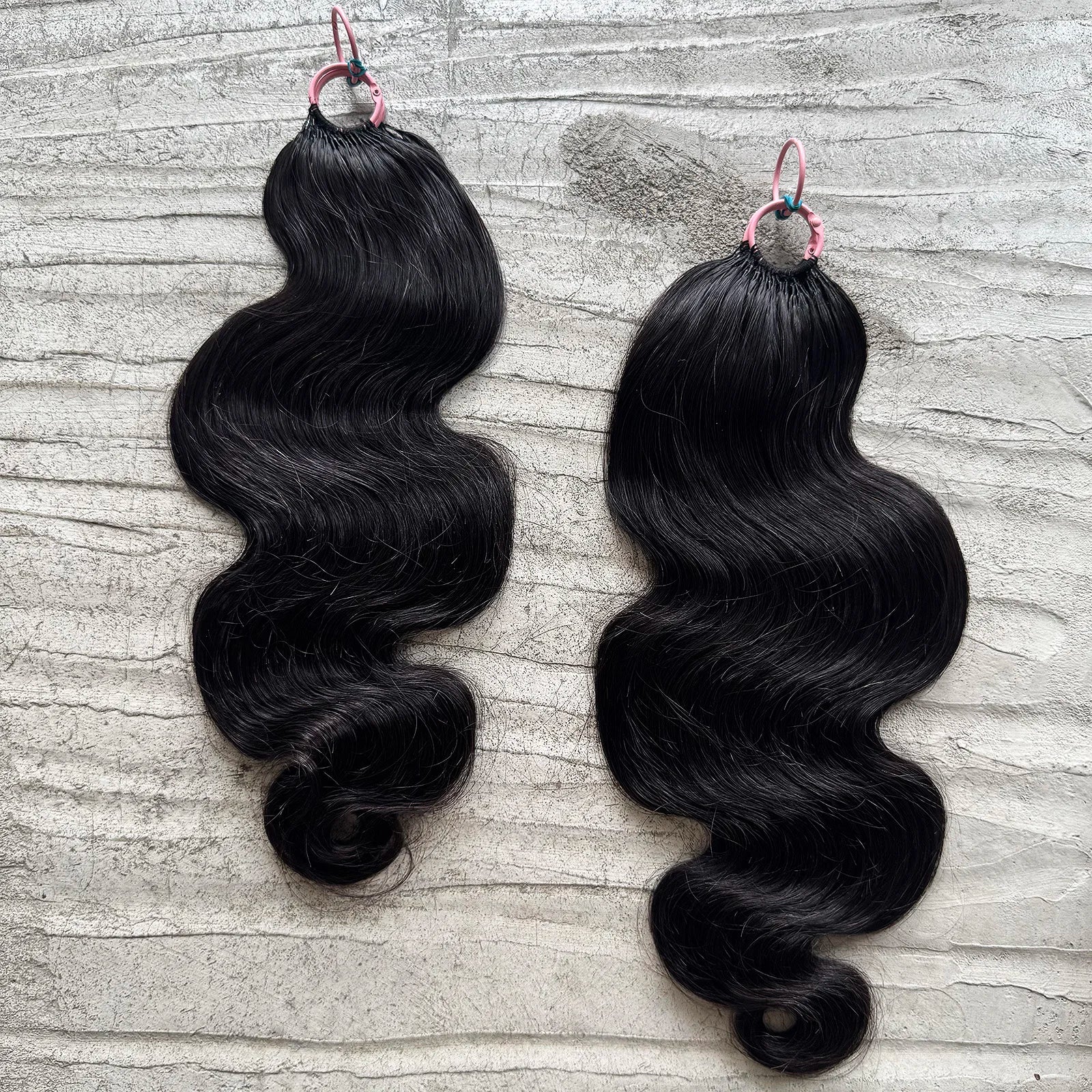 Feather Crochet Human Hair Pre-Separated Curly Bulk Hair for Braiding Human Hair Knotless Crochet Hair Extensions 14-18inch