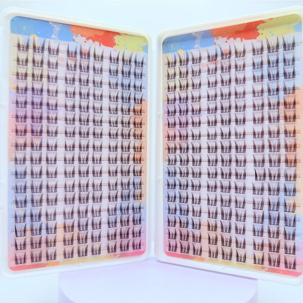 Large Capacity 384 pcs  False Eyelashes Extension Lash Cluster For Beauty