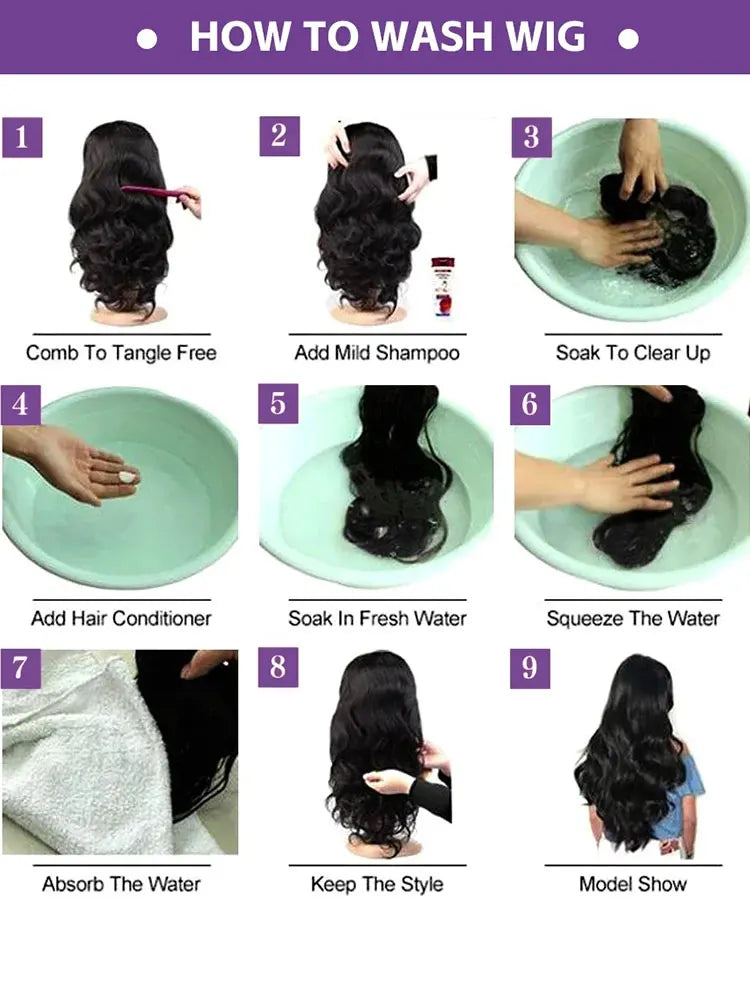 250 Density 13x4 13x6 HD Transparent Lace Frontal Wig Brazilian Wigs Human Hair 5x5 Gluess Wig Bone Straight Hair  For Women