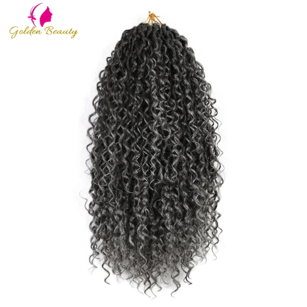 Goddess Locs Synthetic Crochet Hair river locs crochet hair  Locks Crochet hair faux locs fulcrum 14inch 18inch Beauty