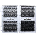 Lash Clusters DIY Eyelash Extensions Mix D Curl Individual Lashes Natural Look Soft Lightweight Cluster Lashes
