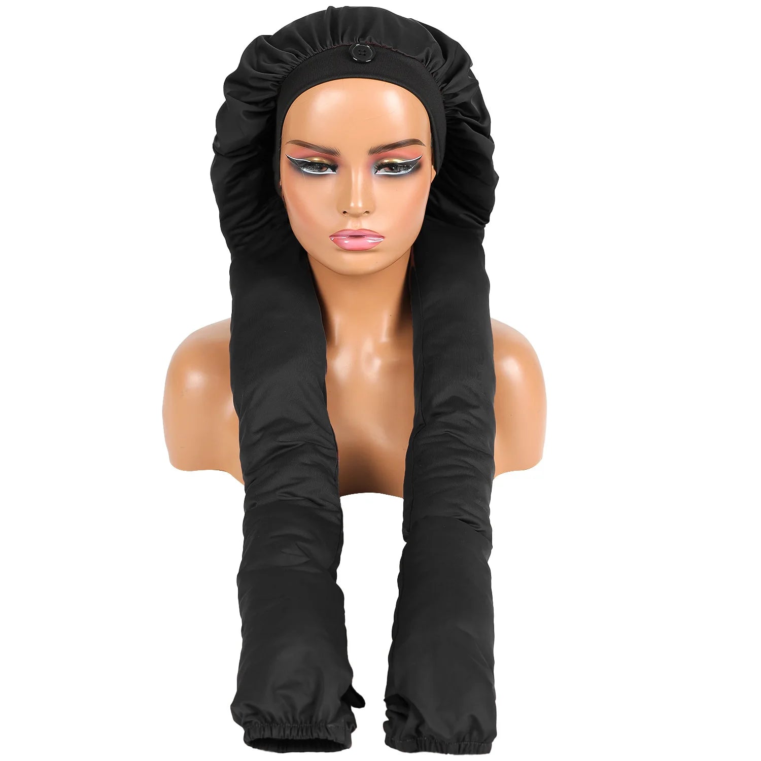 Long Hair Bonnets for Sleeping 2 in 1 Long Hair & Bonnet for Women&Soft Breathable and Smoothy&Bonnet for Braids