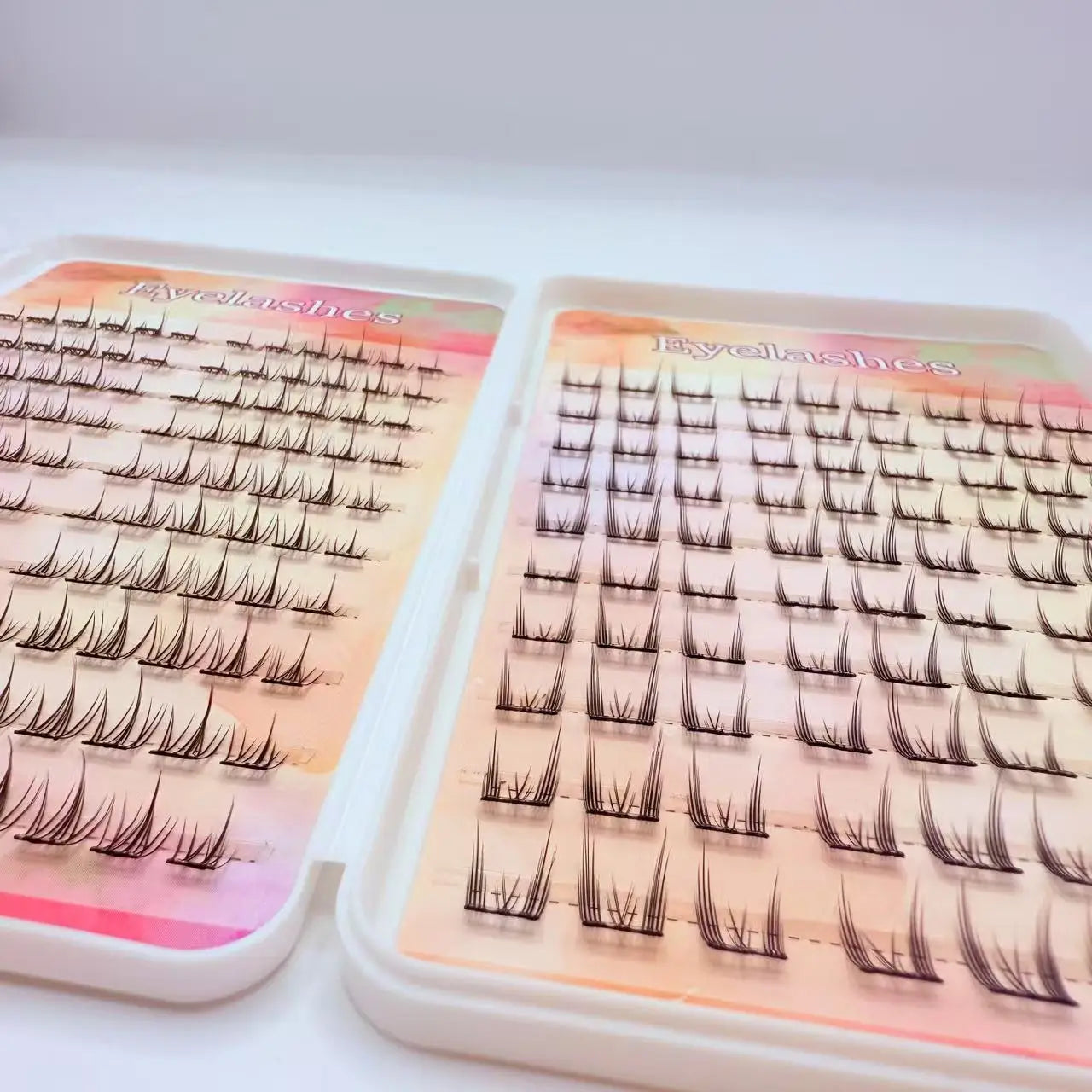 Large Capacity 384 pcs  False Eyelashes Extension Lash Cluster For Beauty
