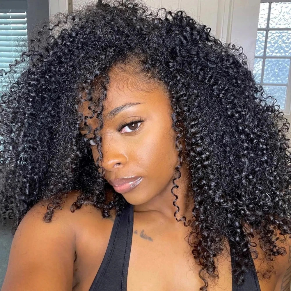 12A Honey Blonde Reusable Small Spirals Curly Crochet Hair For Braid #27 Afro Kinky Curly Feather Crochet Human Hair Extensions