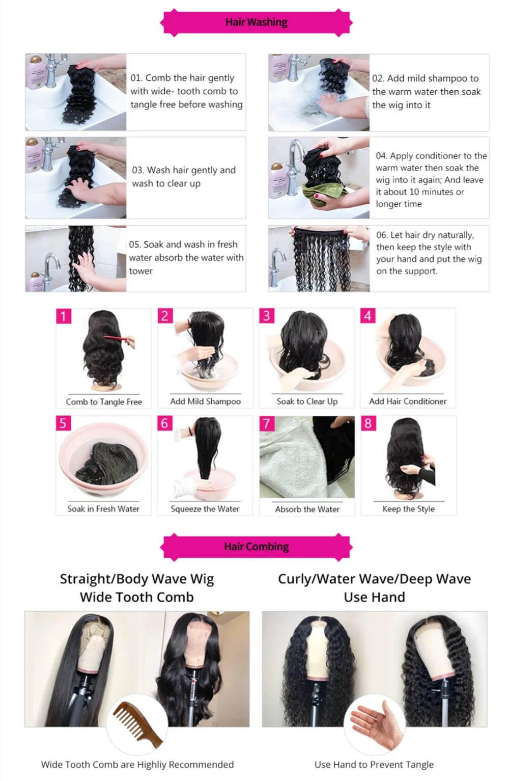 Curly Lace Frontal Wig 13x4 HD Lace Wig Human Hair Short Curly Human Hair Wigs 180% Density For Women