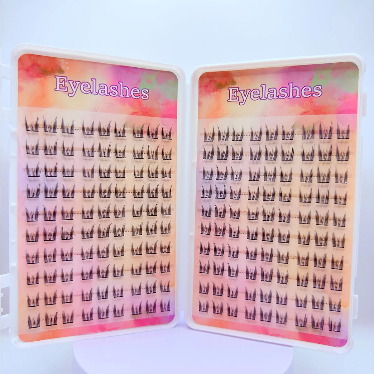 Large Capacity 384 pcs  False Eyelashes Extension Lash Cluster For Beauty