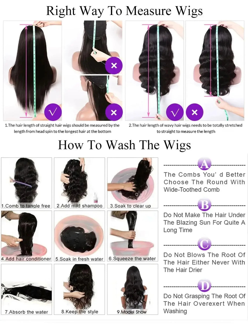 Kinky Straight Burmese Curly Half Wig Human Hair Human Hair Ready to Wear 3 IN 1 Half Wig Drawstring Burmese Glueless Half Wig