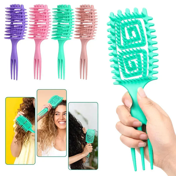 Curly Hair Detangler Brush