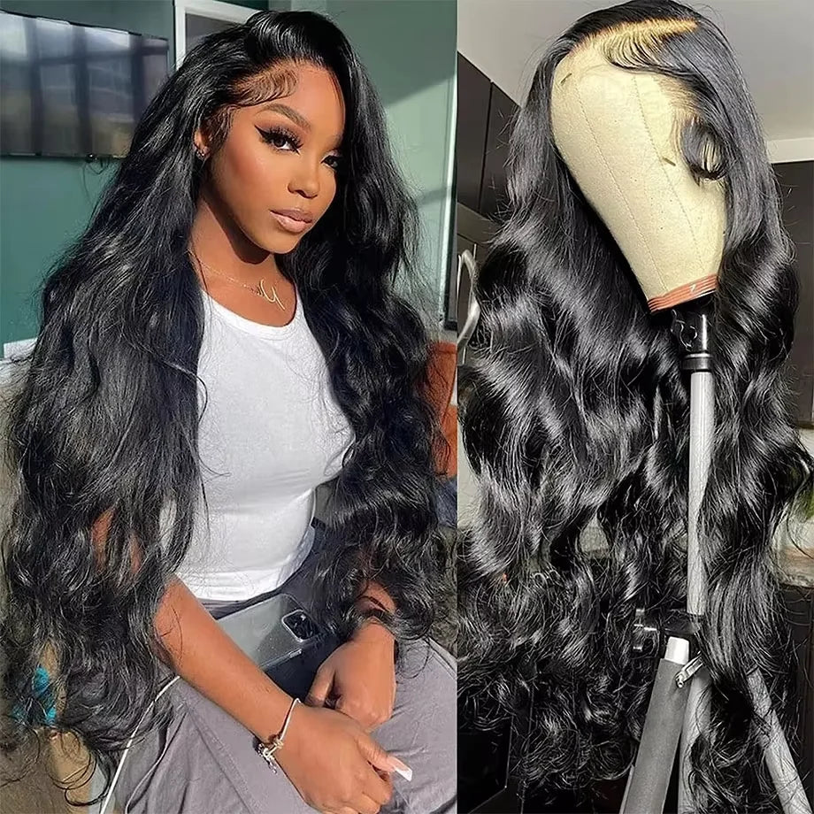 250% Density 30 Inch Body Wave 13x4 13x6 HD Lace Frontal Human Hair Wig For Women Burmese Glueless Front Wig Pre Pluck