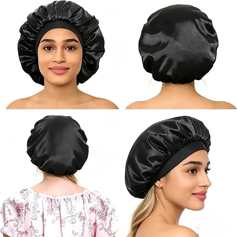 Silk Hat Satin Hat Bonnets for Women Hair Bonnet for Sleeping Hair Night To Sleep Bonnets Silk YM01