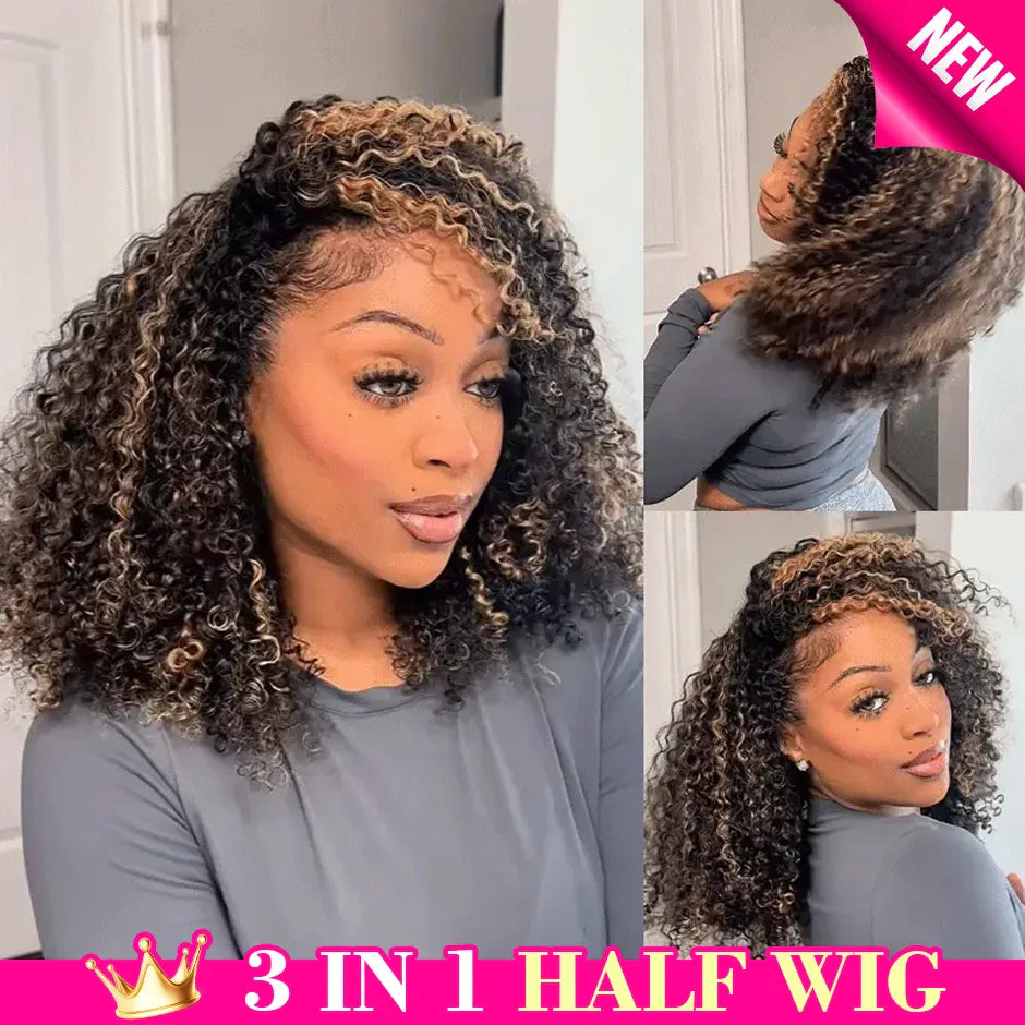 Easy Flip Kinky Curly Wig