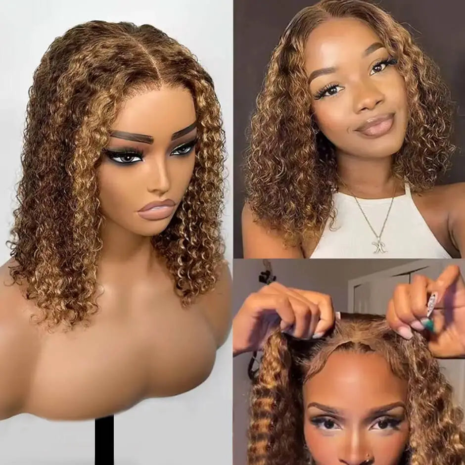 Easy Flip Kinky Curly Wig