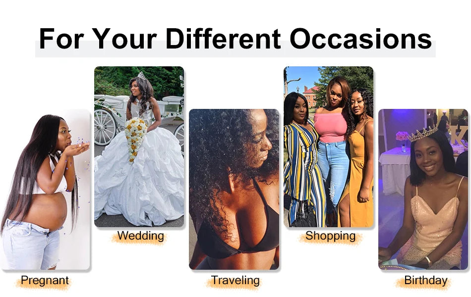 Afro Kinky Curly Human Hair Extensions Crochet Hair Knotless Pre-Separated Feather Crochet Human Hair Extensions Natural Color