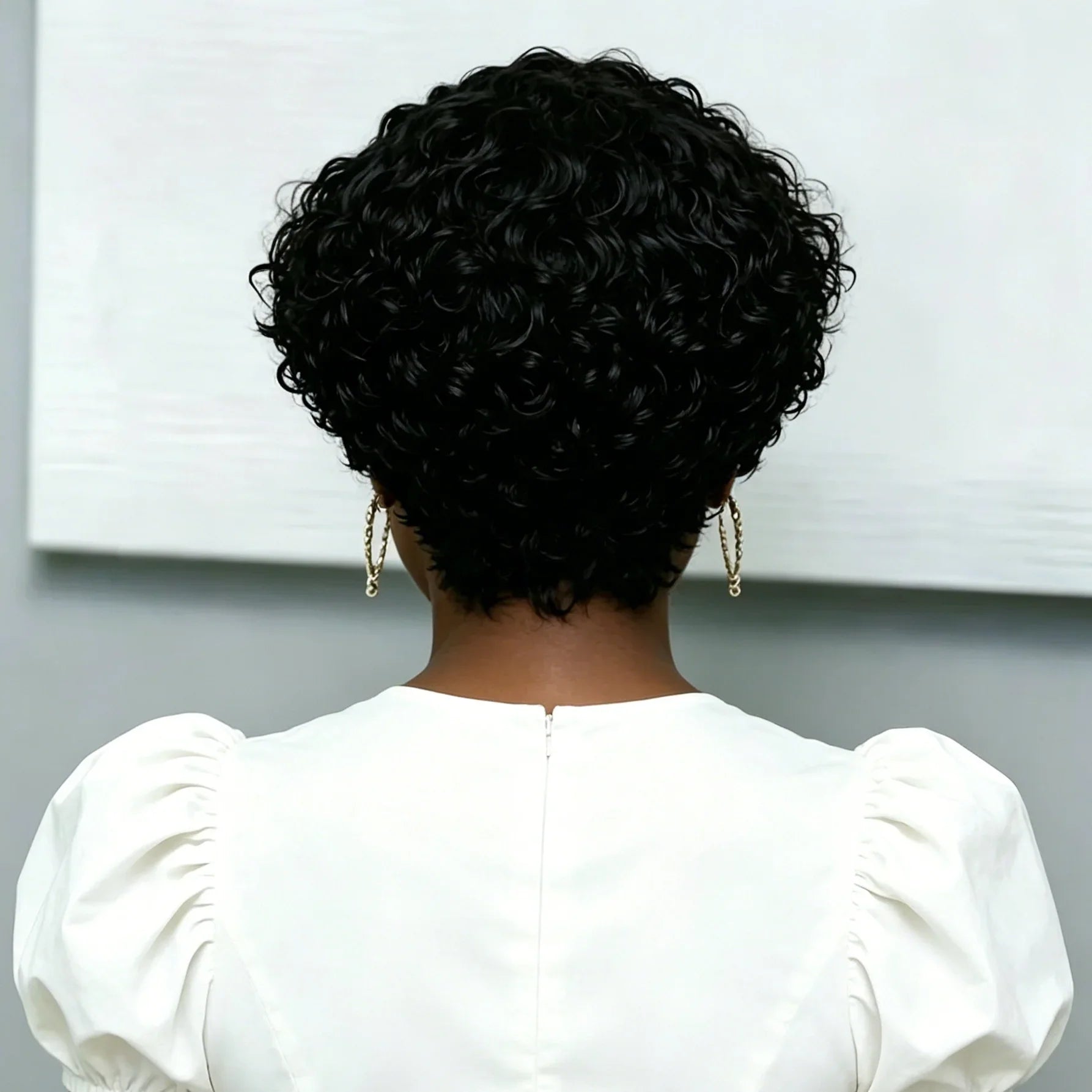 Stylish Kinky Curly Wig
