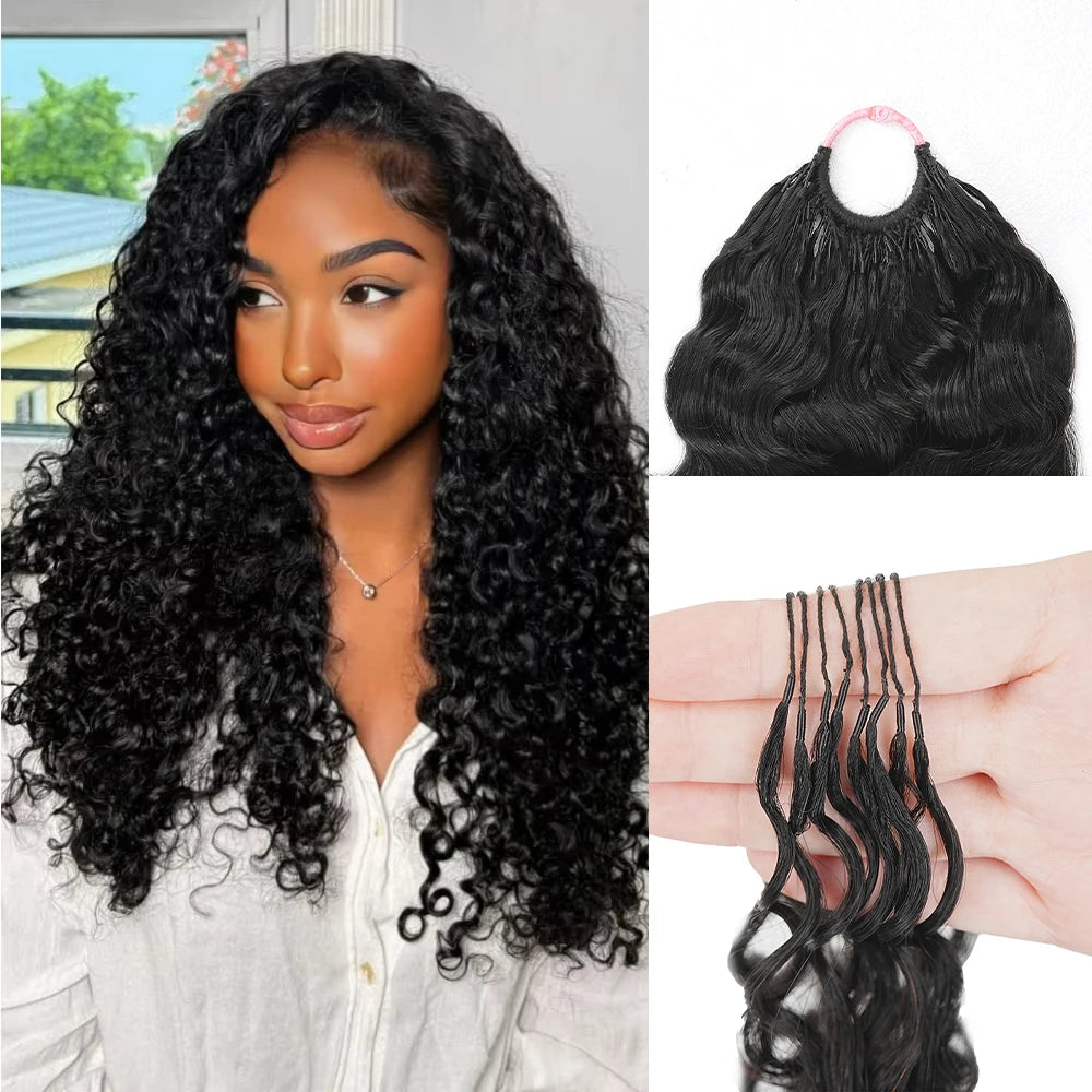 5 Pack Burmese Curly Crochet Hair Knotless Feather Pre-Separated Crochet Braids Light Weight Reusable Brazilian Hair Extension