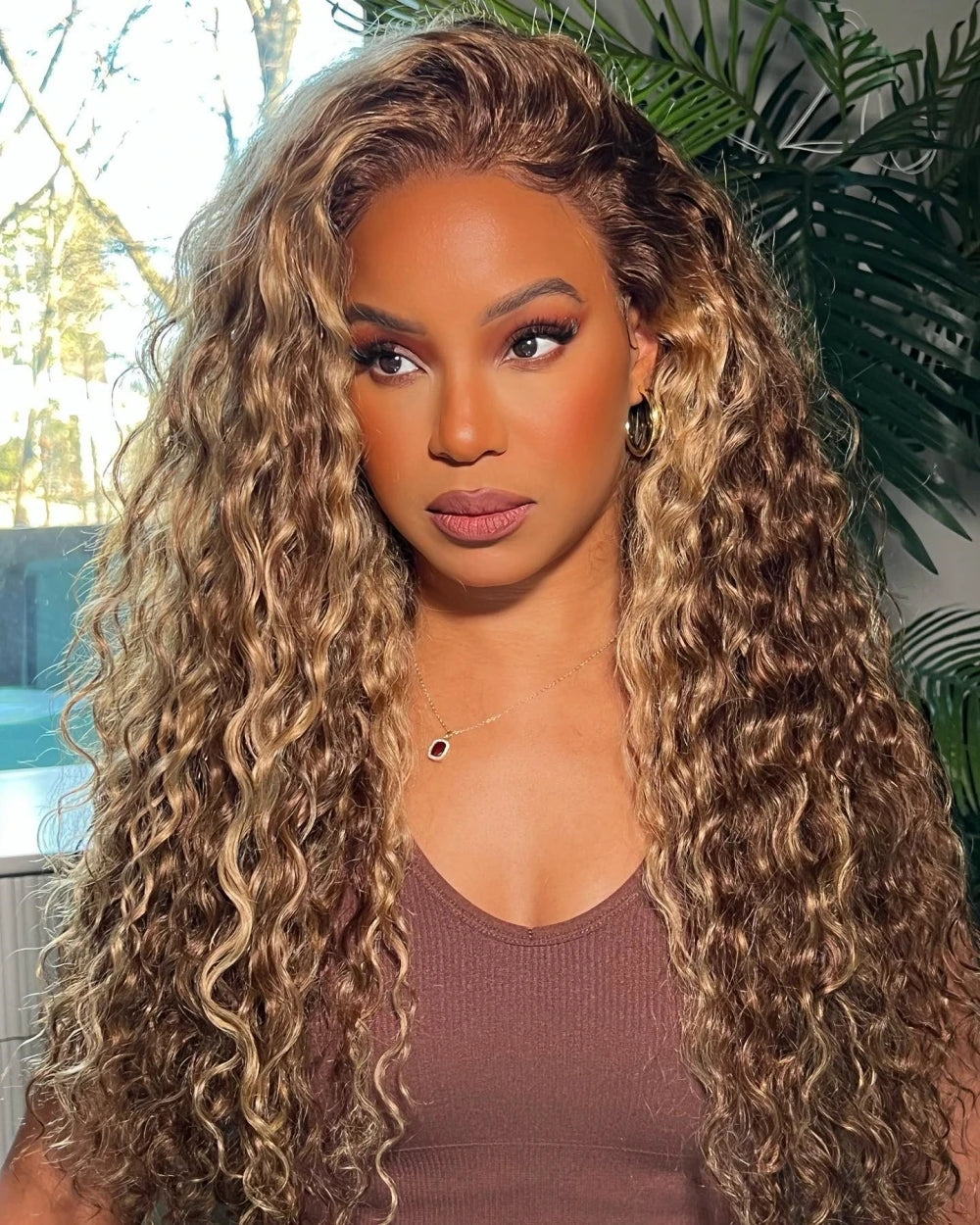 12A Honey Blonde Reusable Small Spirals Curly Crochet Hair For Braid #27 Afro Kinky Curly Feather Crochet Human Hair Extensions