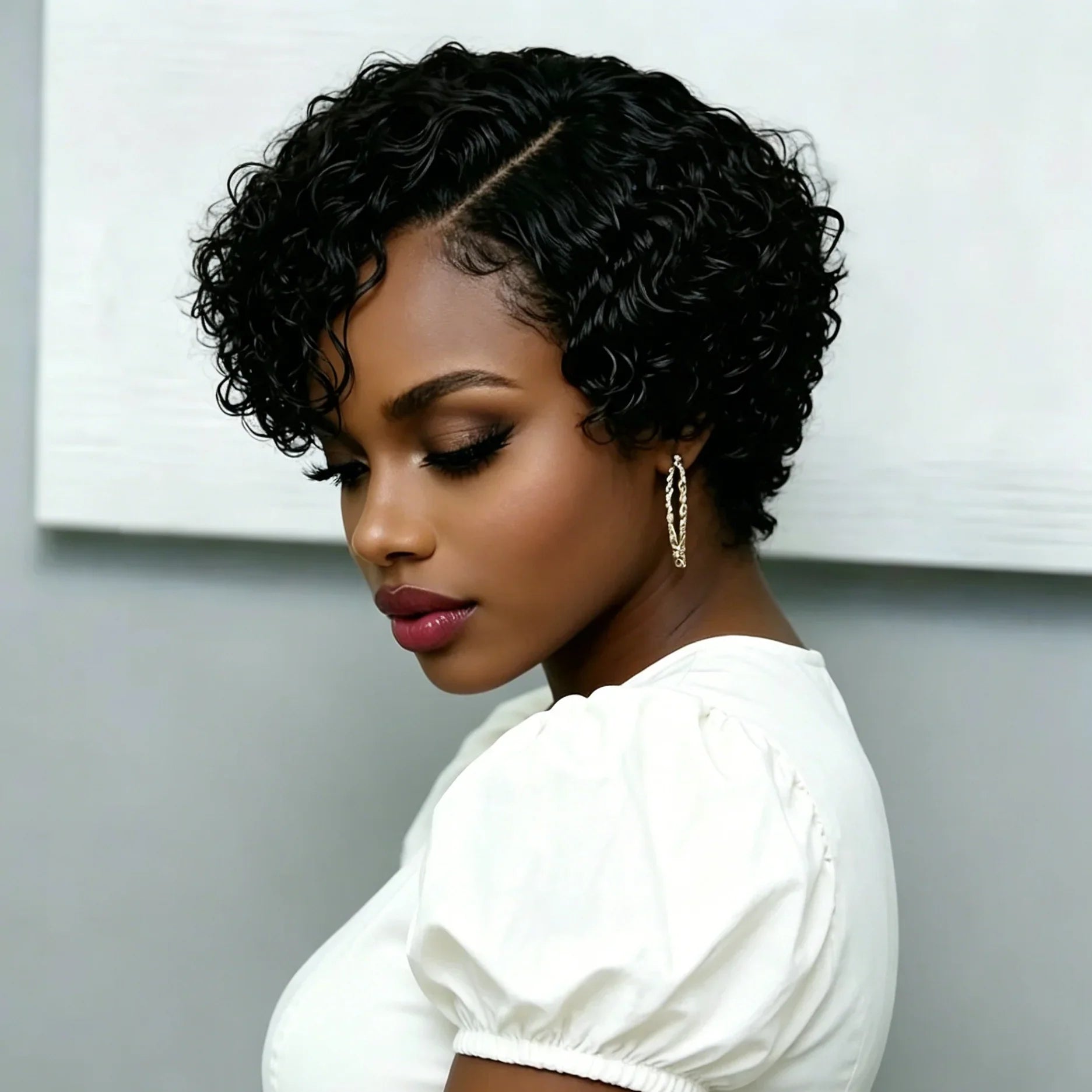 Stylish Kinky Curly Wig