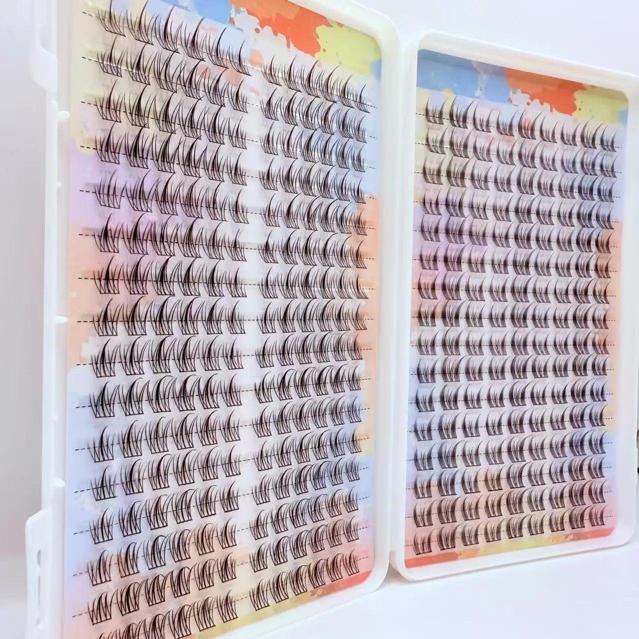 Large Capacity 384 pcs  False Eyelashes Extension Lash Cluster For Beauty