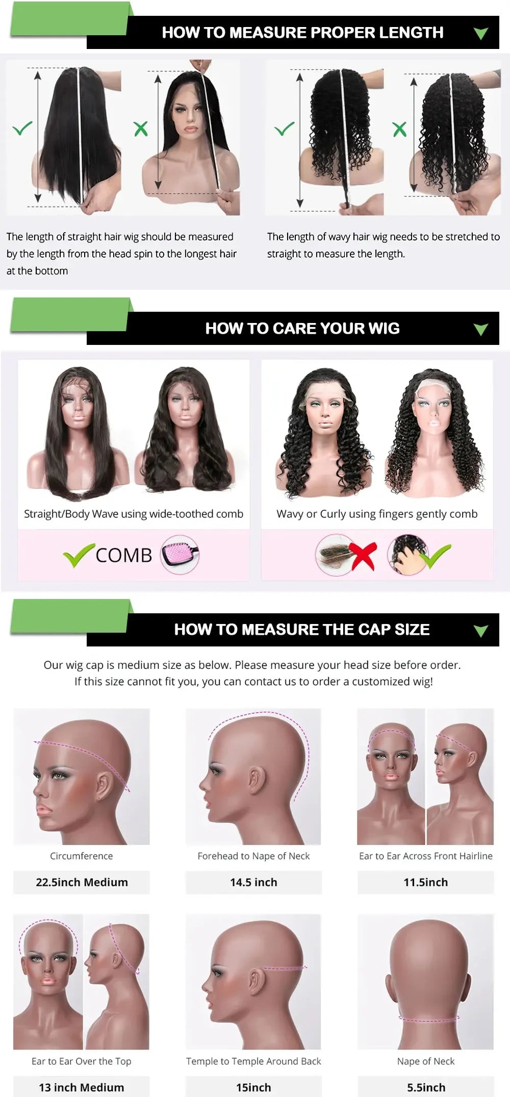 250% 3 In 1 Half Wig Human Hair Water Wave Half Wig Drawstring  Deep Curly  Glueless Curly Flip Over Wig Beginner Friendly