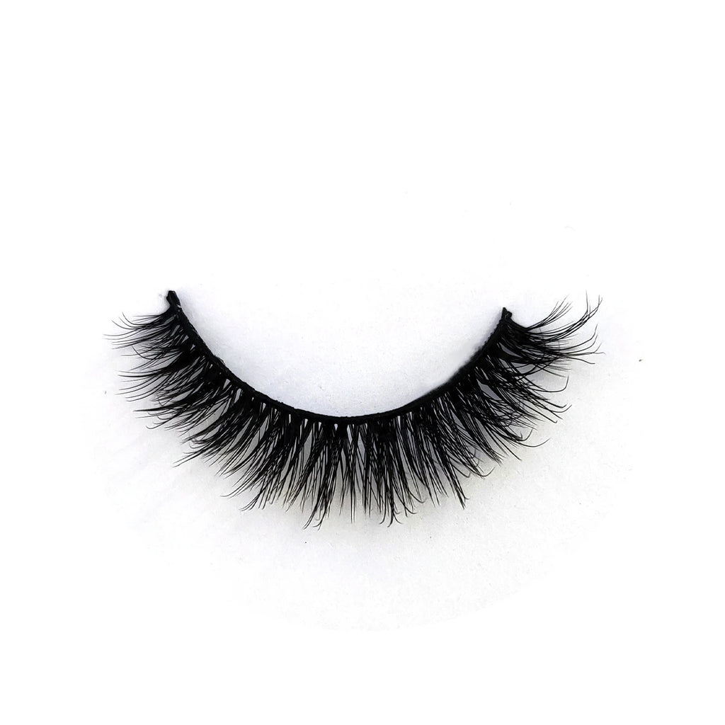 HBZGTLAD 10 pairs of natural fake eyelashes 3D artificial mink eyelashes soft eyelashes extended fake eyelashes long mink eyelas
