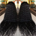 13x6 Glueless 250 Density Brazilian Deep Wave Curly HD Lace Frontal Human Hair Wig For Women Preplucked Best Hair Water Wig