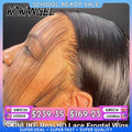 WOW ANGEL HD Lace Frontal Wig 250% 13x6 HD Lace Front Wig Straight Hair Invisible HD Lace Melt Skin HD Lace Front Human Hair Wig