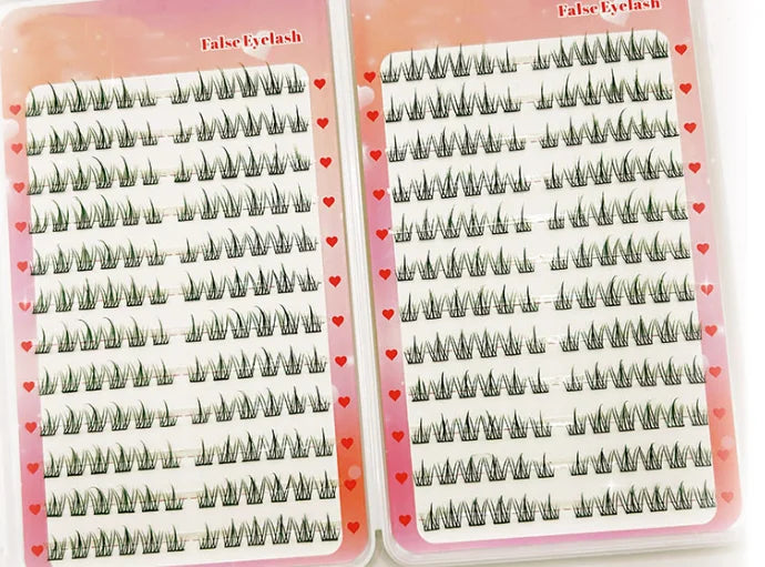 Large Capacity 384 pcs  False Eyelashes Extension Lash Cluster For Beauty
