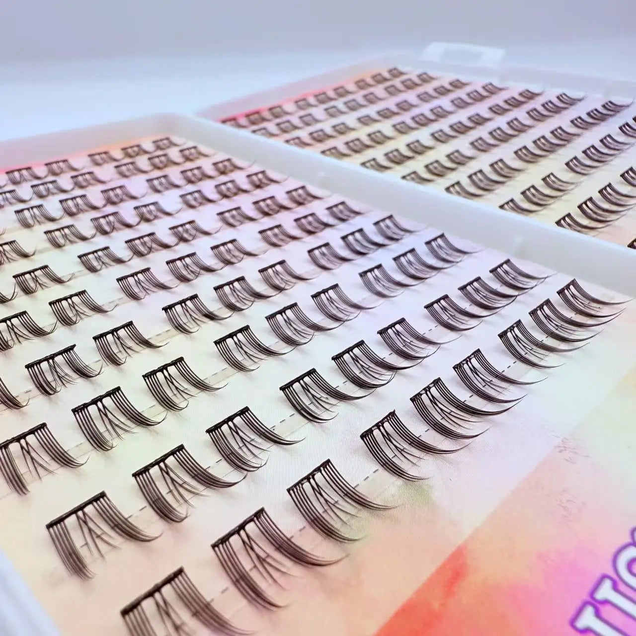 Large Capacity 384 pcs  False Eyelashes Extension Lash Cluster For Beauty